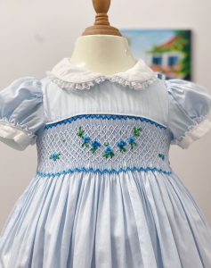 blue Childs dress