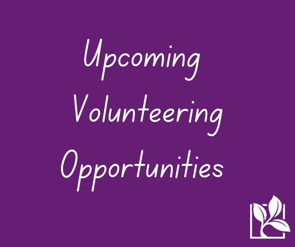 Volunteering Opportunities! - Purple Shoots